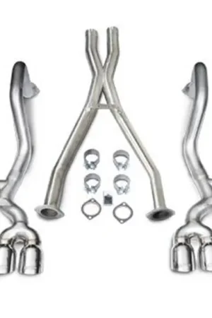 Corsa 1997-2004 Chevrolet Corvette C5 Z06 5.7L V8 Polished Xtreme Cat-Back + XO Exhaust Warranty Included