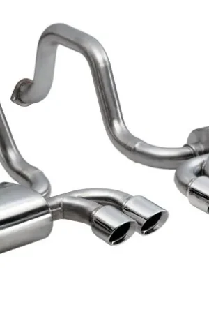 Corsa 1997-2004 Chevrolet Corvette C5 Z06 5.7L V8 Polished Sport Axle-Back Exhaust Genuine