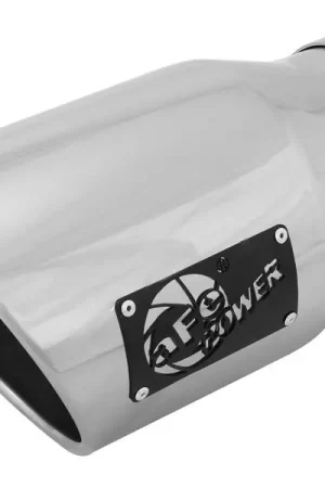 Exclusive Offer aFe Diesel Exhaust Tip Bolt On Black 5in Inlet x 7in Outlet x 12in - Right