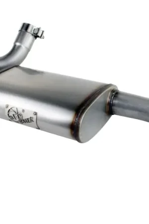 Handmade aFe MACHForce XP 07-17 Jeep Wrangler V6-3.6/3.8L 409 SS 2.5in Axle-Back Exhaust