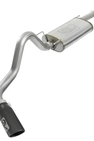Fan Favorite aFe MACHForce XP Cat-Back SS w/Black Tips 16 Toyota Tacoma V6-3.5L