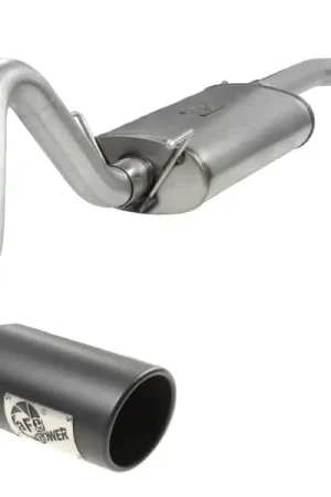 Buy Direct aFe MACHForce XP Exhausts Cat-Back SS-409 EXH CB Toyota Tacoma 05-13 V6-4.0L (Blk Tip)