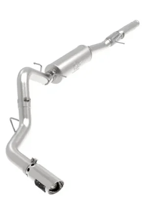 aFe Apollo GT Series 4in 409SS Cat Back Exh System Polished Tip 14-18GM Silverado 1500 V8-6.2L Must Have