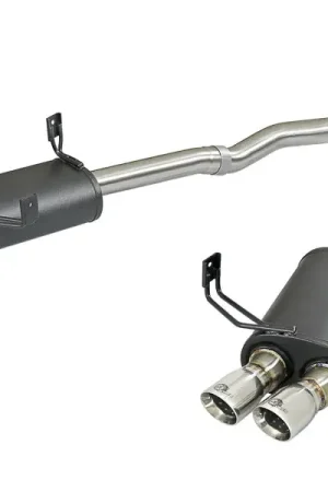 aFe MACH Force-Xp 2-1/2in 304 SS Cat-Back Exhaust w/Polished Tips 05-08 BMW Z4 M Coupe (E86) L6 3.2L New Arrival