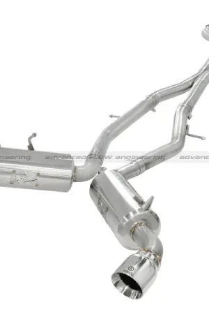 Super Sale aFe Takeda 2.5inch SS Exhaust Cat-Back 09-13 Nissan 370Z V6 3.7L Polished Tips