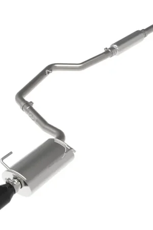 While Supplies Last aFe POWER Takeda 12-16 Subaru Impreza 2.0L 2.5in 304SS CB Exhaust w/ Black Tips