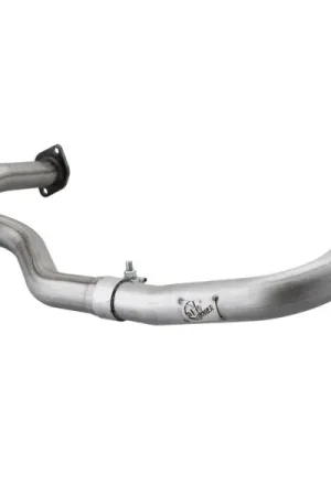 aFe Power Twisted Steel Y-Pipe Stainless Steel 2.5in 12-14 Jeep Wrangler V6 3.6L New Arrival