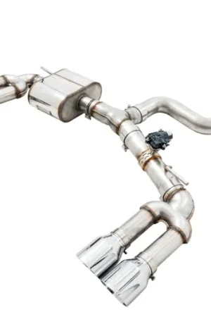 AWE Tuning Audi 8V S3 SwitchPath Exhaust w/Chrome Silver Tips 102mm No Minimum Order