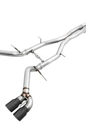 AWE Tuning 16-19 Chevy Camaro SS Non-Res Cat-Back Exhaust - Track Edition (Quad Diamond Black Tips) Premium