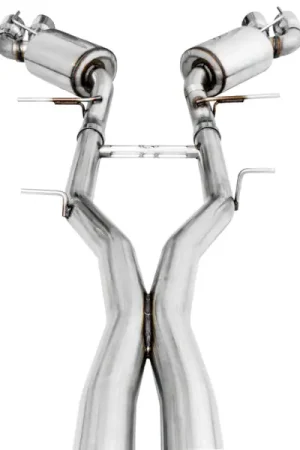Viral AWE Tuning 16-19 Chevy Camaro SS Non-Res Cat-Back Exhaust -Touring Edition (Quad Chrome Silver Tips)