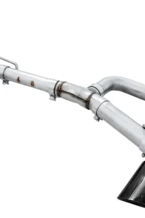 Free Returns AWE Tuning 17-19 Audi RS3 8V Track Edition Exhaust - Diamond Black Tips RS-Style Tips