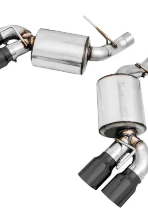 AWE Tuning 16-19 Chevrolet Camaro SS Axle-back Exhaust - Touring Edition (Quad Diamond Black Tips) Hot Deal