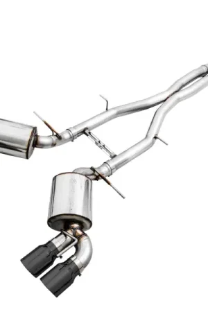 Limited Time AWE Tuning 16-19 Chevy Camaro SS Res Cat-Back Exhaust -Touring Edition (Quad Diamond Black Tips)