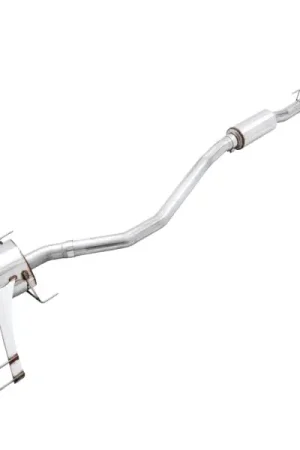 Last Chance AWE Tuning 2017+ Honda Civic Type R Touring Edition Exhaust w/Front & Mid Pipes - Chrome Silver Tips