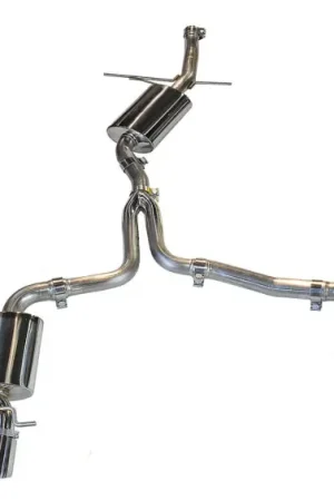 Low Price AWE Tuning Audi B8 A5 2.0T Touring Edition Exhaust - Quad Outlet Polished Silver Tips