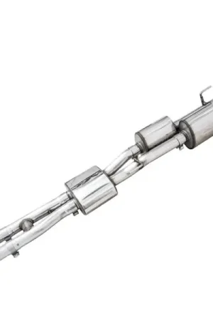 AWE 16-22 Toyota Tacoma 0FG Catback Exhaust w/ BashGuard - Dual Diamond Black Tips Clearance