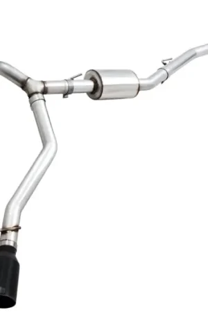 Premium AWE Tuning 20-21 Jeep Gladiator JT 3.6L Tread Edition Cat-Back Dual Exhaust - Diamond Black Tip