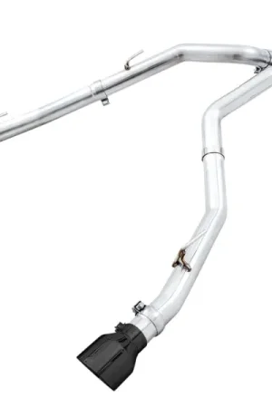 AWE Tuning 09-18 RAM 1500 5.7L (w/Cutouts) 0FG Dual Rear Exit Cat-Back Exhaust - Diamond Black Tips Reduced Price