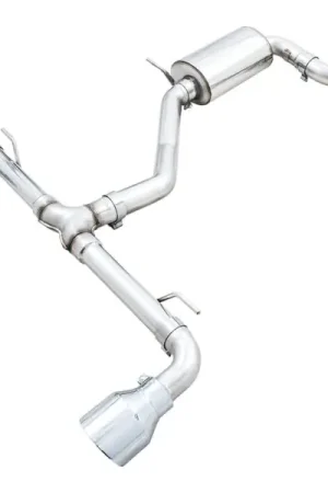 AWE 2022 VW GTI MK8 Touring Edition Exhaust - Chrome Silver Tips Buy Online