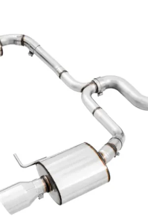 Reduced Price AWE Tuning VW MK7 Golf Alltrack/Sportwagen 4Motion Touring Edition Exhaust - Polished Silver Tips