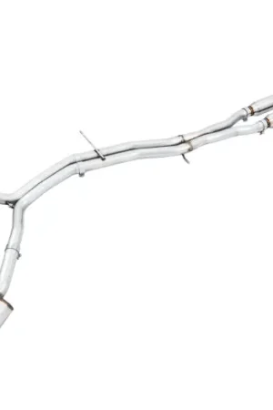 AWE Tuning Audi B9 S4 Touring Edition Exhaust - Non-Resonated (Black 102mm Tips) Best Price