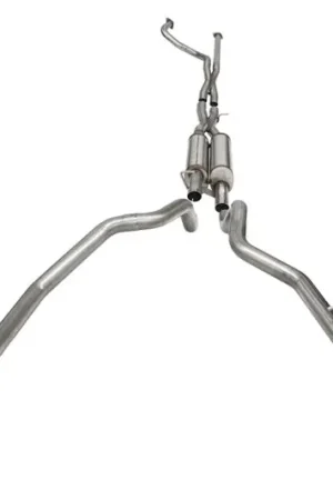 Corsa 2021-2024 Dodge Ram TRX Crew Cab Xtreme Catback Exhaust Dual Rear Black Tip Clearance