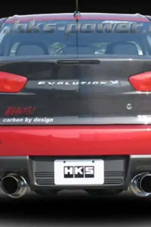 HKS 08-09 Evo 10 Hi-Power Dual Tip Catback Exhaust One Day Deal