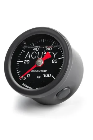 Acuity 0-100psi Fuel Pressure Gauge (1941) – SBX Performance Limited Edition