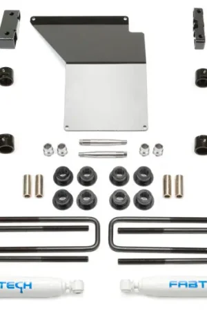 Professional Grade Fabtech 07-18 GM K1500 4in Uniball UCA System w/Rear Perf. Shocks – SBX Performance