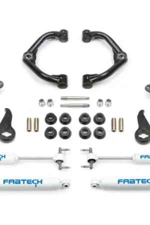 Get Yours Fabtech 11-19 GM C/K2500HD/3500HD 4in Ultimate System w/Uniball UCA &– SBX Performance